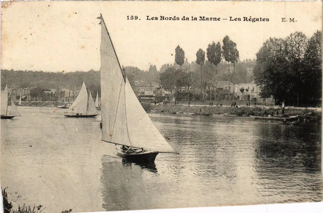 CPA Les Bords de la Marne - Les Regates (1352804)