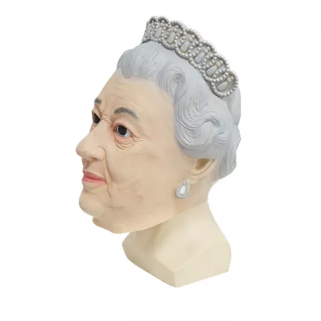 Jubilee Party Funny Mask Queen of England Party Props Elizabeth Royal Masks