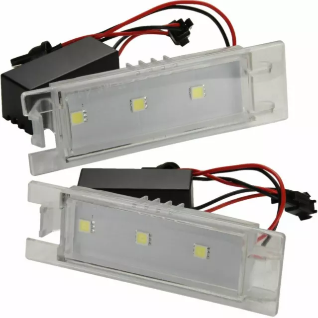 1x SET LED Kennzeichenbeleuchtung für Opel Tigra B Zafira B Vectra C Meriva A B