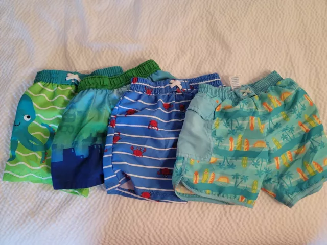 Lot Baby Boy Swim Trunks 12m