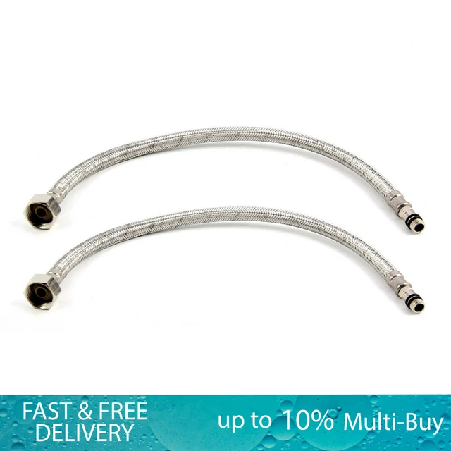 BASIN HOSE PIPE Flexible Tap Connectors Flexi Tails Monobloc Mixer Tap