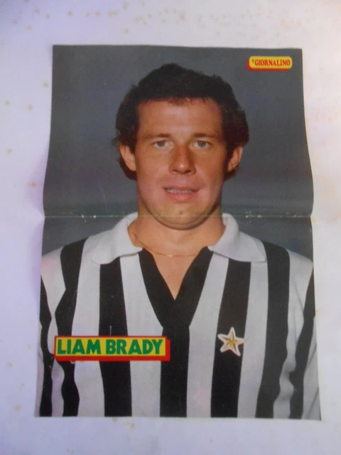 poster-LIAM BRADY-JUVENTUS-cm.29x42