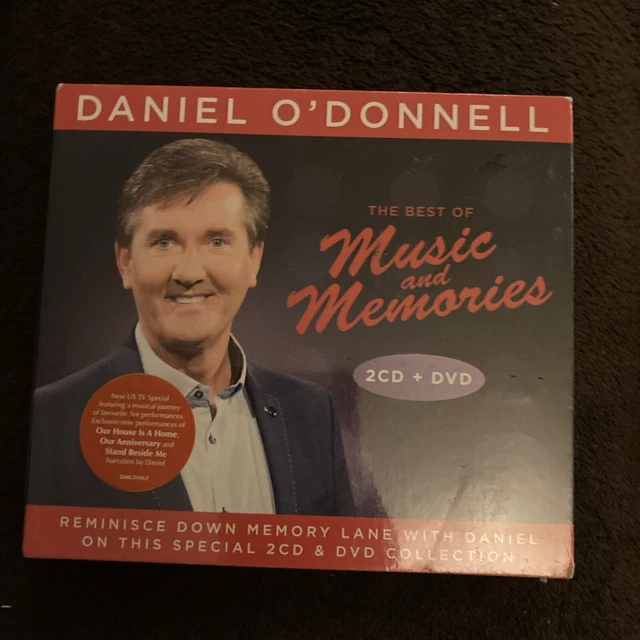 Daniel o donnell the best of music memories 2 cd dvd box set neu