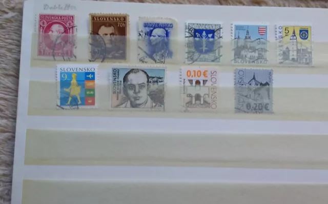 Briefmarken Sammlung Lot Europa Slowakei