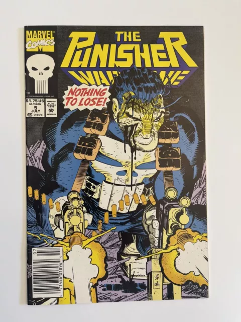 THE PUNISHER WAR ZONE # 5 (July 199) Marvel Comics Comic Book Nothing To Lose!