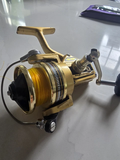 VINTAGE DAIWA GOLD Series GS-15X spinning fishing reel made in