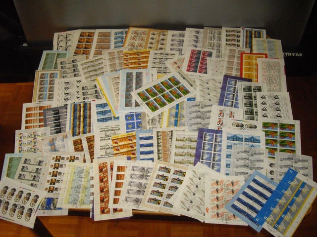 Box Federal 10er-Bögen Sheetlets Postmarked 100 Pcs. (Mini Sheets)(#80827)