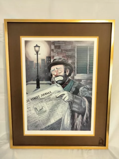 George Crionas "The Broker" Certificate of Authenticity Limited Edition 22x28.