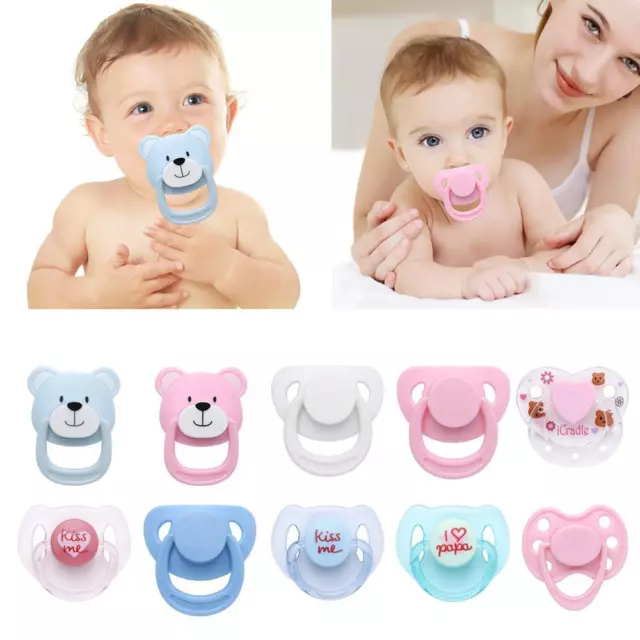 Kids Toy Accessories DIY Doll Magnet Pacifier New Baby Simulation Dummy Nipples