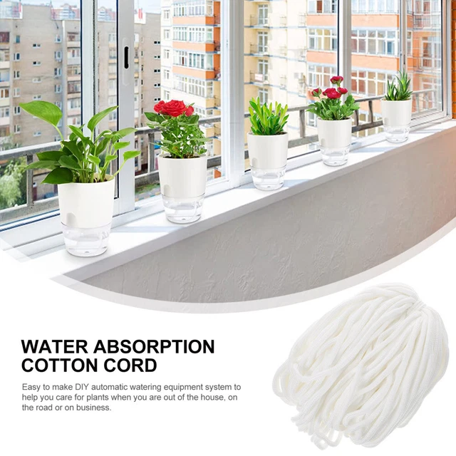 Interior Accessories Watering Cotton Cord Water Rope Cotton Thread Potted Plant 2