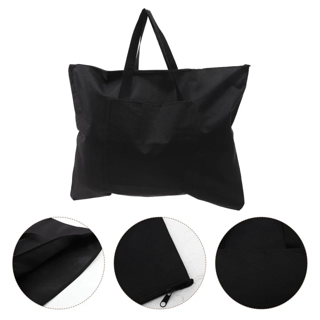 Bolsa de pintura lona obras de arte portafolio caso arte portafolio negro