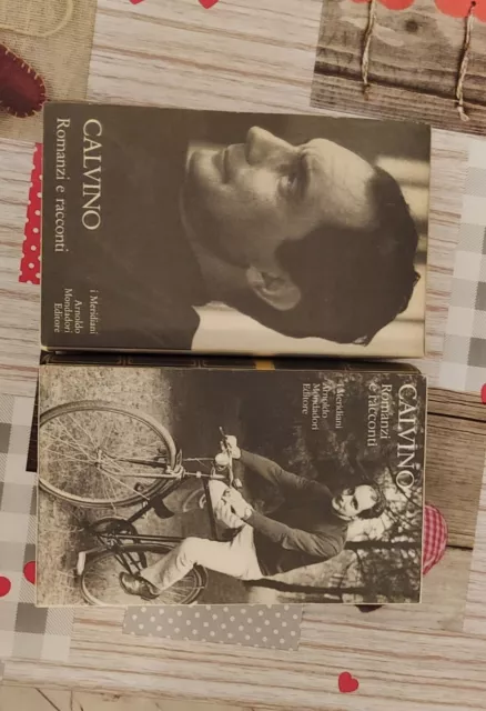 Italo Calvino romanzi e racconti I Meridiani Vol 1 e Vol 3 Mondadori