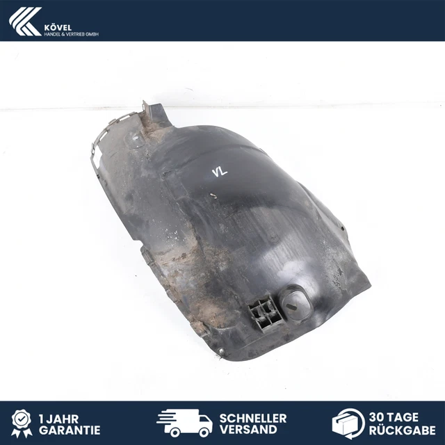 Juego De 2 Carcasa De Rueda Delantera (guardabarros Interior) Para Opel Astra - Marca Van Wezel, Negro, Plástico Resistente