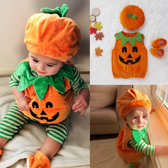 Boys Girls Baby Halloween Party Costume Fancy Hat Infants Clothes Outfits Set