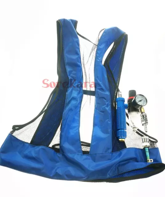 Vortex Tube Air Conditioner Waistcoat Compressed Cooling Vest For Welding Word