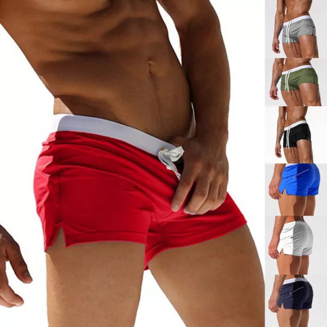 Mens Swimming Board Shorts Swim Shorts Trunks Swimwear Beach Summer Boxer Trunk