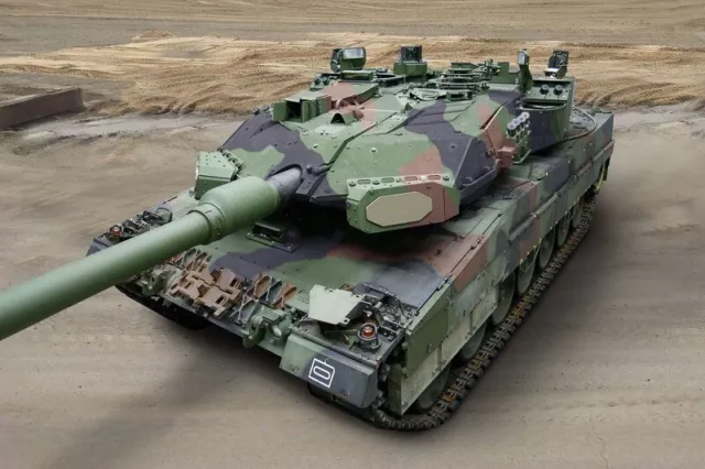 Trophy System für Leopard 2A6 1:16 Heng Long / Tamiya