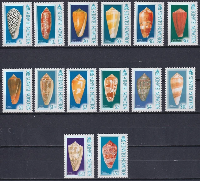 Solomon Islands 2006 Shells MNH**