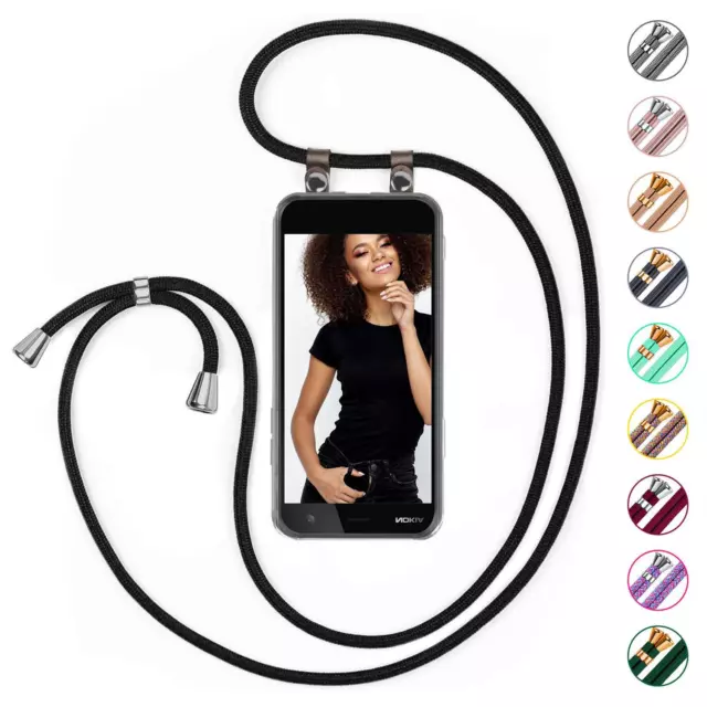 Téléphone Portable Chaîne pour Nokia 2 Coque Avec Ruban Kettenhülle Bumper Corde