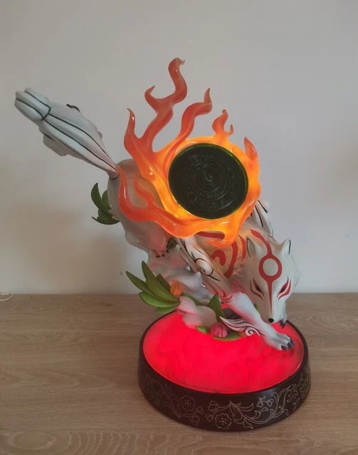 OKAMI Statue Amaterasu Divine Descent 14 F4F