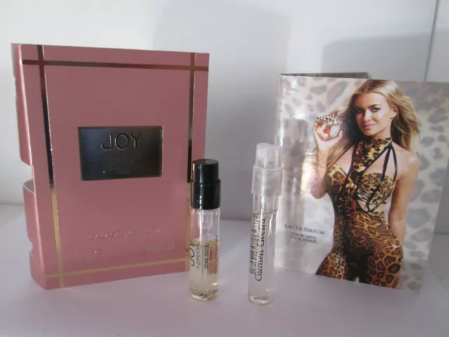 2 x Perfume Samples  Joy Forever By Jean Patou & Carmen Electra Mini Sprays