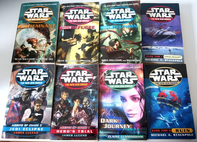 STAR WARS: NEW JEDI ORDER complete series - 19 books, all in NEW