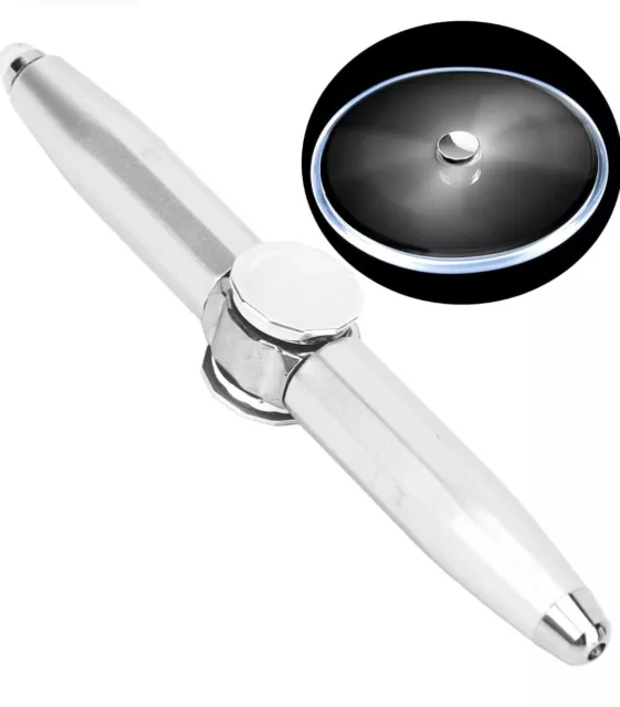 HAND SPINNER PEN Multifunktions-Spinner LED-Licht Kugelschreiber