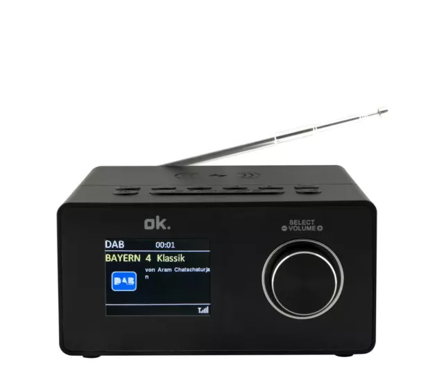 Ocr 530-B Clock Radio Dab+ Qi