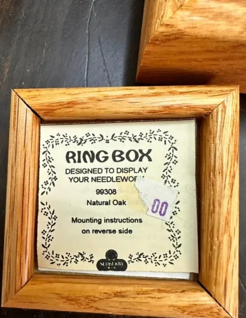 Ring Box   Sudberry House natural oak box