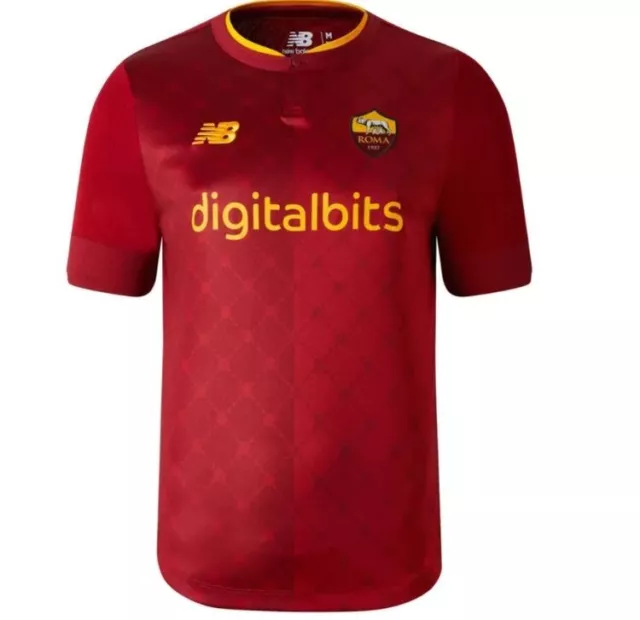 Maglia da Calcio AS Roma Serie A Tim Maglietta ufficiale da gara Campionato