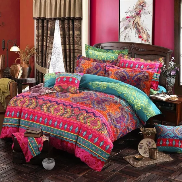 BohemianStyle 3D Comforter Bedding Sets Duvet Cover Set Bedsheet&Pillowcase