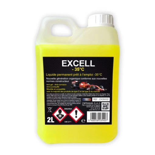 Liquide De Refroidissement Universel -35 2 Litres