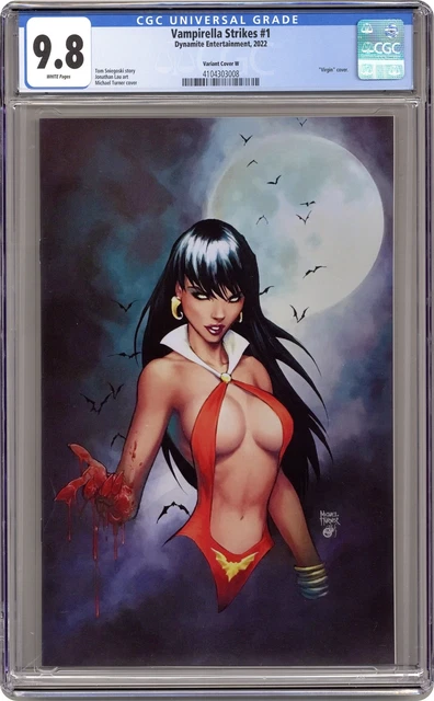 Vampirella Strikes 1W Turner Modern Icon Virgin 1:15 CGC 9.8 2022 4104303008