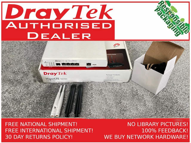 DrayTek Vigor 2862LN 3/4G/LTE ADSL/VDSL WiFi Security Firewall Router BT FTTC