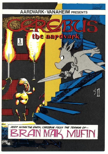 CEREBUS #5 NM, Dave Sim, The Aardvark-Vanaheim Comics 1978