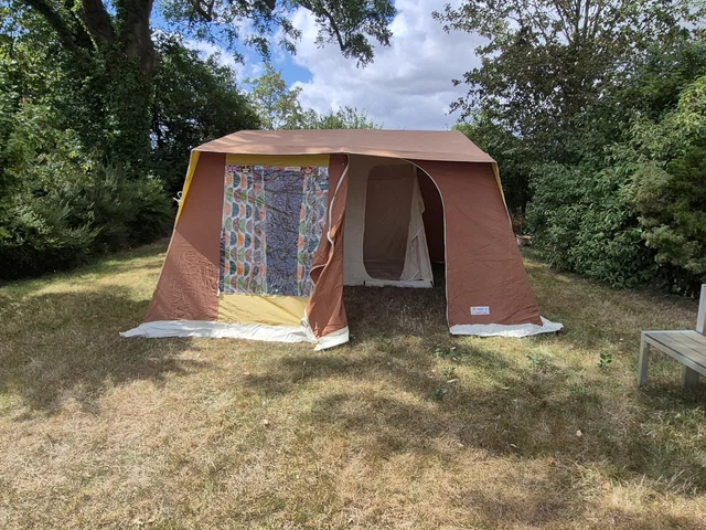 MARECHAL 5 PERSON Retro Canvas Frame Tent. Excellent Condition