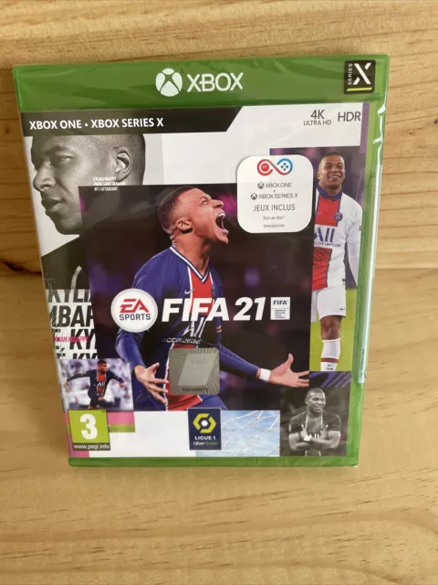 FIFA 21 Microsoft Xbox One - Series x SOUS BLISTER FRANÇAIS EASPORTS 4k ULTRA HD