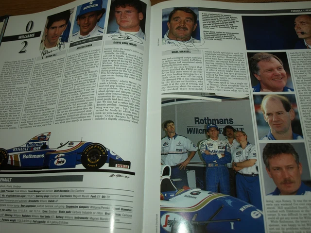 Magazine F1 GRAND PRIX XPRESS 1994 – Dernière Course De Senna & Ratzenberger – Édition Collector Japonaise