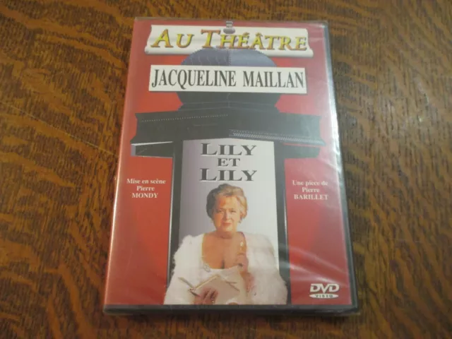 dvd au theatre JACQUELINE MAILLAN lily et lily