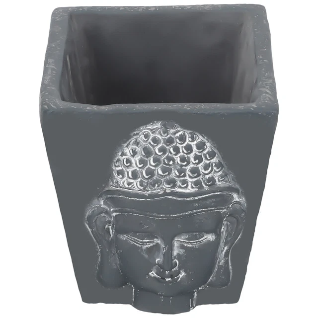 ciment bouddha statue ciment flowerpot vintage home plants de ciment pot