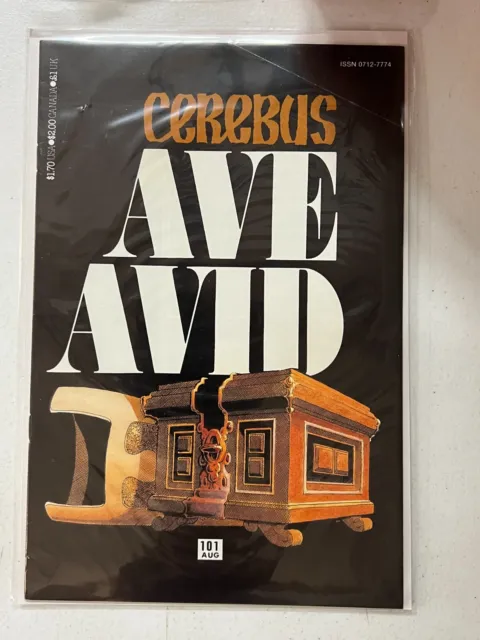 CEREBUS 101 1987 Dave Sim Aardvark-Vanaheim Comics 1987 | Combined Shipping B&B