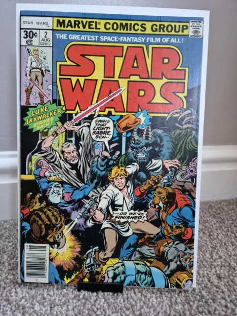 Star Wars #2, 1977, Marvel , 1st Obi-Wan Kenobi, Han Solo, Chewbacca 1st Print.