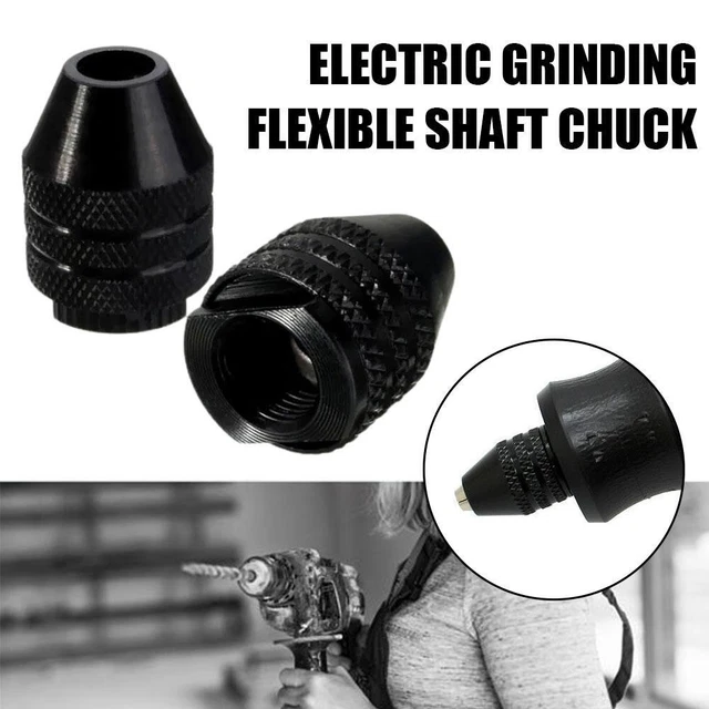 Electric grinding flexible shaft Mini Three-jaw Drill chuck J8N5 Q9C7
