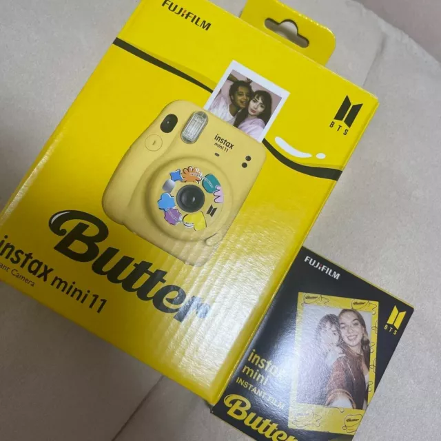 BTS FUJIFILM Collaboration Instax Mini 11 Butter Version Camera NEW JPFC