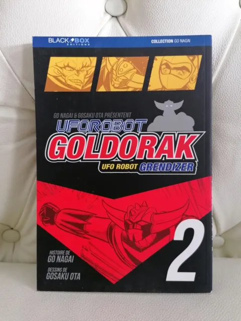 Manga GOLDORAK tome 2 - UFO ROBOT GREENDIZER - Go Nagai - Black Box Editions