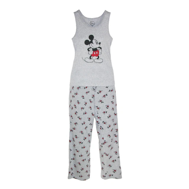 New Disney Mickey Mouse Women's Tank and Pant Pajama Set
