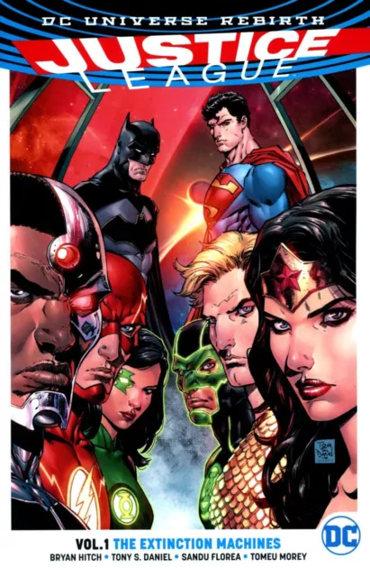 Justice League Vol 1 The Extinction Machines Tpb Rebirth Dc Comics New Nm