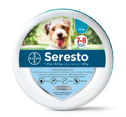 Respinge CANE Sotto 8 Kg→ Collare Antiparassitario Per CANI Taglia Piccola~