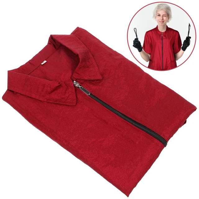 Abiti per tintura capelli da uomo stilista stile toelettatura smocks panno da lavoro da barbiere