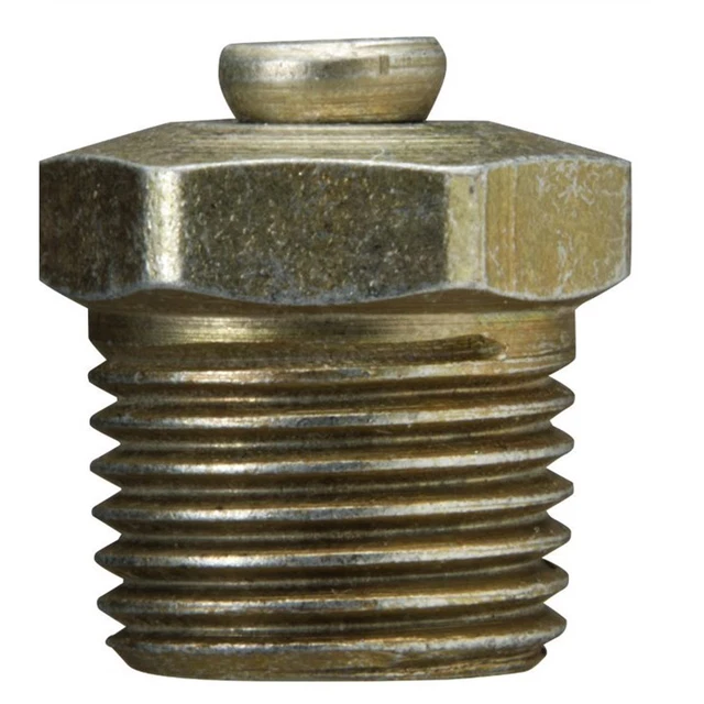 Pressure Relief Fitting, Straight Alemite 323060